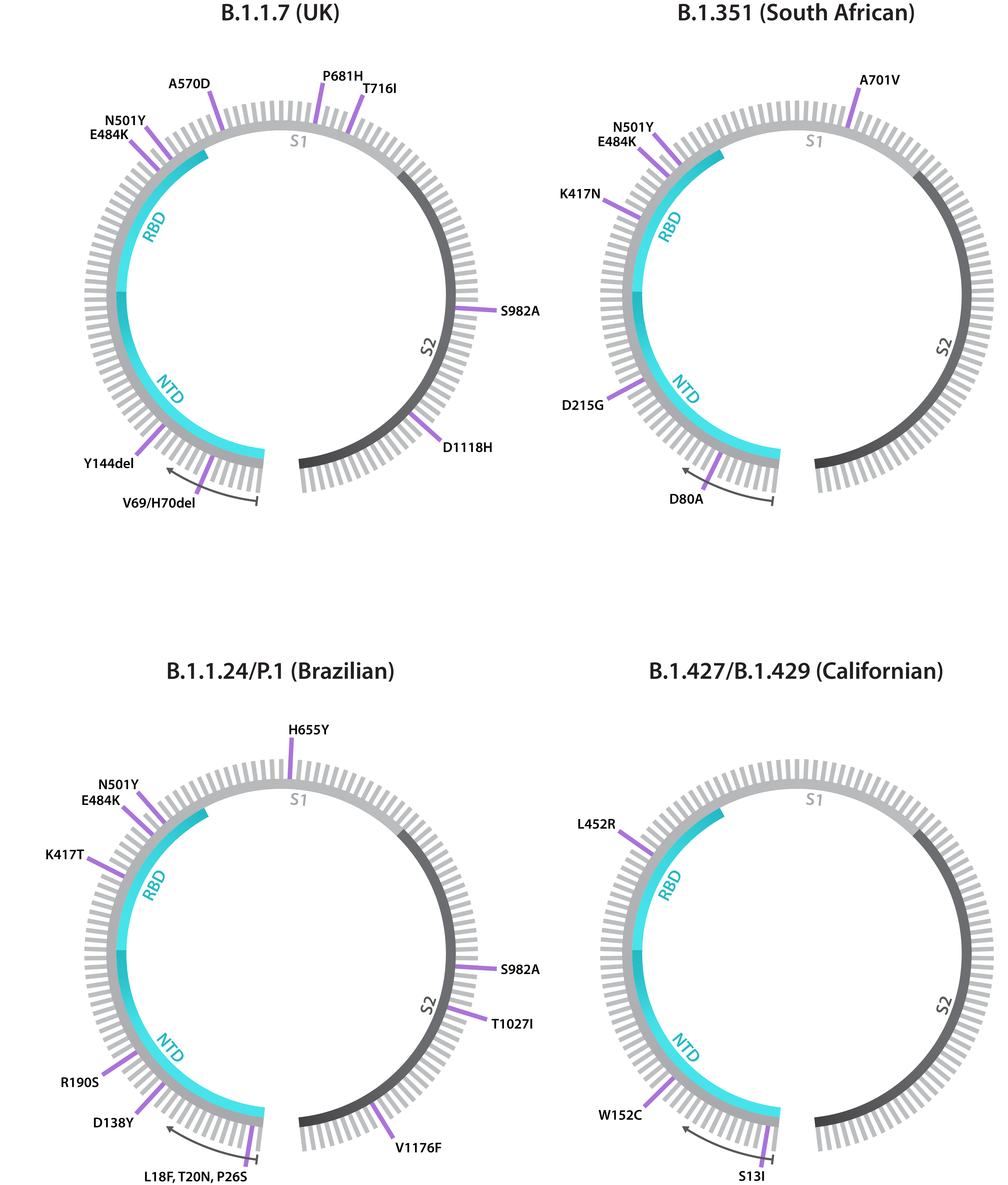 Mutant Genome Maps